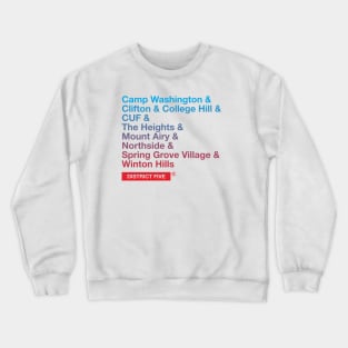 Cincinnati District 5 Crewneck Sweatshirt